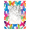 Pink, variant on Herdesigns Rainbow Daisy Floral 11x14 Photo Frame, Wooden Picture Frame Fits 11x14in Photo, Wall Hanging or Tabletop Display