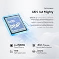 thumbnail image 5 of Mini PC SOYO M2 Air: potente RAM de 6 GB, EMMC de 128 GB, Intel N4000, Windows 11 Pro: compacta e ideal para el hogar, la empresa y los juegos, 5 of 5