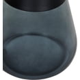thumbnail image 6 of Aria Home Aeryn Nesting Table Tray Top Glass Base End Table Modern 19" Black Gray, 6 of 7