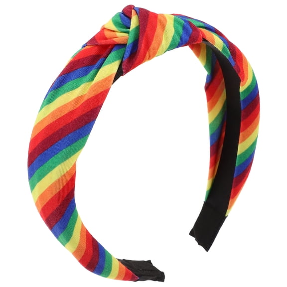 Raindrops Girls Knotted Headbands Red Cloth 1Set Secure Hold Fashion Element