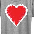 thumbnail image 3 of Instant Message - Tie Dye Heart - Women's Short Sleeve Graphic T-Shirt, 3 of 6