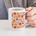 thumbnail image 6 of CafePress - Love Pumpkin Spice Pink Mugs - 11 oz Ceramic Mug - Novelty Coffee Tea Cup, 6 of 6