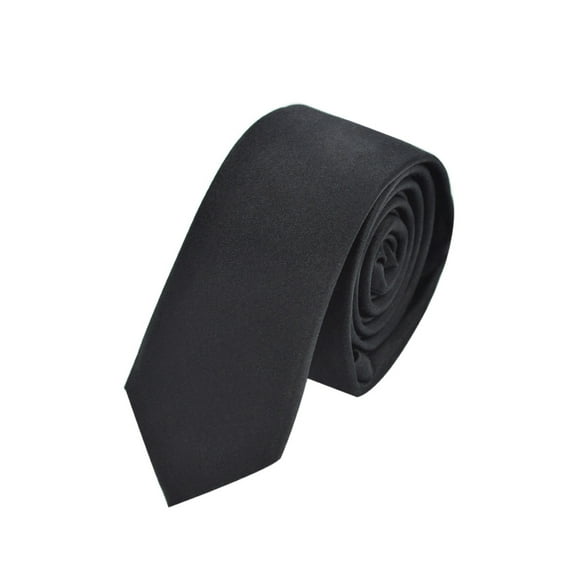 Premium 100% Pure Silk Solid Color 2" Skinny Necktie Neck Tie