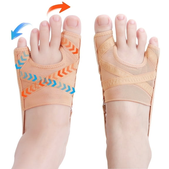 Bunion Corrector and Toe Protector Guards, Left and Right Foot Support, 1 Pair L