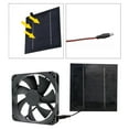 thumbnail image 4 of Pomelo Solar Powered Attic Ventilation Mounted Exhaust Vent Fan USB Plus, 4 of 8