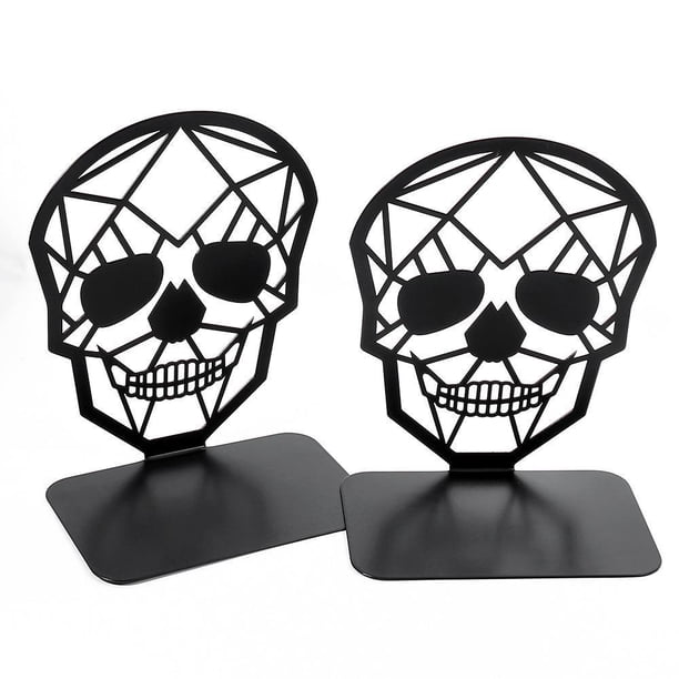 Sujetalibros para estanterías, sujetalibros de metal para libros de oficina en el hogar, soporte para estanterías, decoración del hogar, tapones para libros, soporte para libros, sujetalibros de