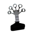 thumbnail image 2 of Fortalecedor de agarre de mano Zulema Extensor de mano de silicona Gris Ejercicio de dedo, 2 of 8