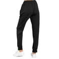 thumbnail image 2 of Ma Croix Womens Jogger Pants Lightweight French Terry Sweatpants with Pockets, 2 of 6