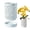 White, variant on Ceramic Flower Pots Multi-Hole Design Bowl with Removable Tray | Ceramic Pots for Plants for Indoor Outdoor Garden Gardening House Outside Planting Watering