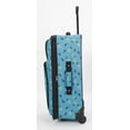 thumbnail image 4 of 25" 2-Wheel Upright Check Luggage, Hawaiian Pineapple Print, 4 of 6