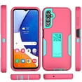 thumbnail image 6 of TASHHAR Samsung Galaxy A14 5G Case with Screen and Lens Protector and Magnetic Car Mount Kickstand Military Grade Full Body Double Layer Rugged Durable for Galaxy A14 5G Phone - Rose Red&Green, 6 of 12