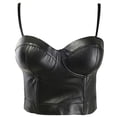 thumbnail image 2 of Chaleco elástico de verano de color sólido para mujer con tirantes de cuero, corsé sexy de estilo coreano que combina con todo, chaleco de pecho envolvente de estilo europeo y americano, 2 of 6