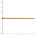 thumbnail image 2 of Primal Gold 14 Karat Yellow Gold 2.8mm Spiga Chain Necklace, 2 of 5