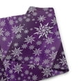thumbnail image 4 of Wukai Snowflake Gradient Purple Print Garden Flag 12.5x18 Inch Double Sided Sun-resistant Rain-resistant, Wrinkle-resistant Colorfast(Only Flag), 4 of 7