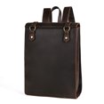 thumbnail image 2 of Crazy Horse Leather Men's Vintage Backpack Large Capacity, 2 of 2