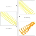 thumbnail image 6 of 11Pcs Notebook Binding Spines Spiral Coils Comb Bindings, 6 of 8