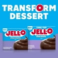 thumbnail image 3 of Jell-O Chocolate Flavor Zero Sugar Instant Reduced Calorie Pudding & Pie Filling Mix, 1.4 oz Box (Pack of 6), 3 of 5