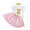 7Gold13, variant on XAOFW Kids Sets Easter Bunny Print Toddler Girls Two Piece Top Skirt Dress Floral Fly Sleeve O-Neck Fashionable Comfort Casual Daily Wear Outfits