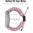 thumbnail image 3 of REQO Compatible with Fitbit Versa 2 Bands, Woven Nylon Friendship Rope Outdoor Survival Weave Adjustable Replacement Straps Wristbands Accessories for Versa Lite,Versa 2,SE, 3 of 7