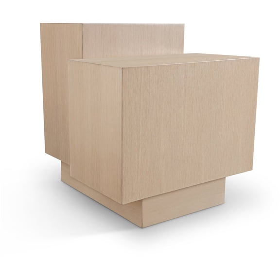 Meridian Furniture Mateo Natural Oak Veneer / MDF End Table