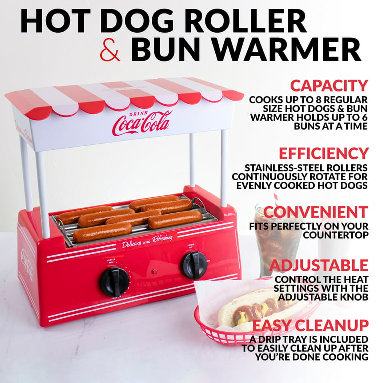 Hot Dog Machines: Cookers, Bun Steamers, Rollers, & Makers