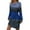 Blue, variant on Women's Casual Dress Long Sleeve Round Neck Color Block Loose Fit Comfortable Midi Dress for Spring Fall Everyday,Blue,L