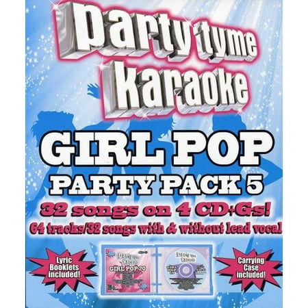Party Tyme Karaoke: Girl Pop Party Pack 5 (4CD)