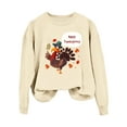 thumbnail image 4 of WEAIXIMIUNG Sweatshirts à Col Rond Graphiques pour Femmes Décontracté Ample Imprimé, 4 of 4