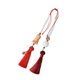 thumbnail image 2 of Accesorios colgantes para espejo retrovisor de coche, amuleto Feng Shui, decoración colgante de loto para coche Rojo, 2 of 9