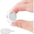 thumbnail image 2 of Tambour Gel, 12 Pcs Humidificateurs en Silicone Transparent pour Caisses, Tomes, Cymbales, 2 of 6