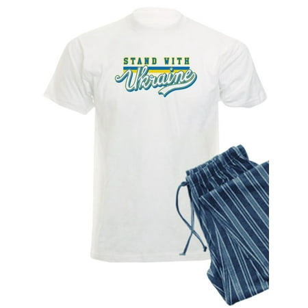

CafePress - STAND WITH UKRAINE Pajamas - Men s Light Pajamas