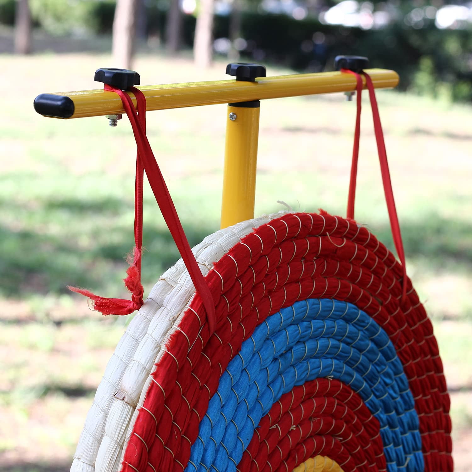 DIYMAG Archery Straw Target for Backyard, Durable & Colorful Arrow Target for Archery Outdoor Shooting Practice（19.7 x 19.7 x 2.4in）