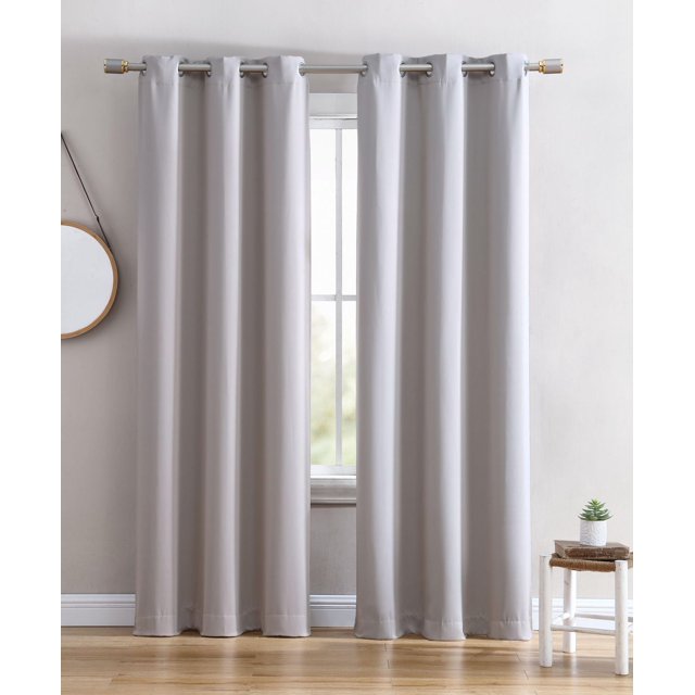 Solid Blackout Grommet Window Panel