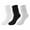 Gray2, variant on Besolor 3 Pairs Women's Scrunch Socks Warm Frilly Knit Crew Socks Soft Thick High Boot Socks Long Tube Stacked Socks