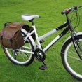 thumbnail image 5 of Bolsa de asiento trasero para bicicleta, organizador de almacenamiento de equipaje para maletero de bicicleta de montaña, accesorio para ciclismo, tamaño libre, color caqui, 5 of 5