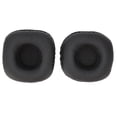 thumbnail image 1 of Accesorio de repuesto para almohadillas para auriculares, apto para auriculares principales/de monitor, color negro, 1 of 8