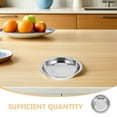 thumbnail image 3 of OUNONA 20Ud Bowls De Salsa De Acero Inoxidable Resistentes Para Condimentos Con Moderno Plata, 3 of 8