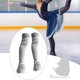 thumbnail image 1 of Calcetines sin pie para cubrir las botas de patinaje artístico. Calcetines para patinar sobre hielo. Calentadores de piernas para espectáculos y práct Gris, 1 of 8