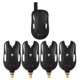 thumbnail image 1 of Lixada Digital Wireless Fishing Alarm Alarmas de mordida de pesca Set Receptor de pesca Kit de alerta de sonido Led Indicador de alarma con estuche portátil Lixada Alarma de mordedura de, 1 of 7