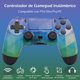 thumbnail image 5 of Controlador Inalámbrico para PS4, Compatible con PlayStation 4/4 Slim/4 Pro/PC Windows, Diseño Cuadrado Azul y Verde, 5 of 8