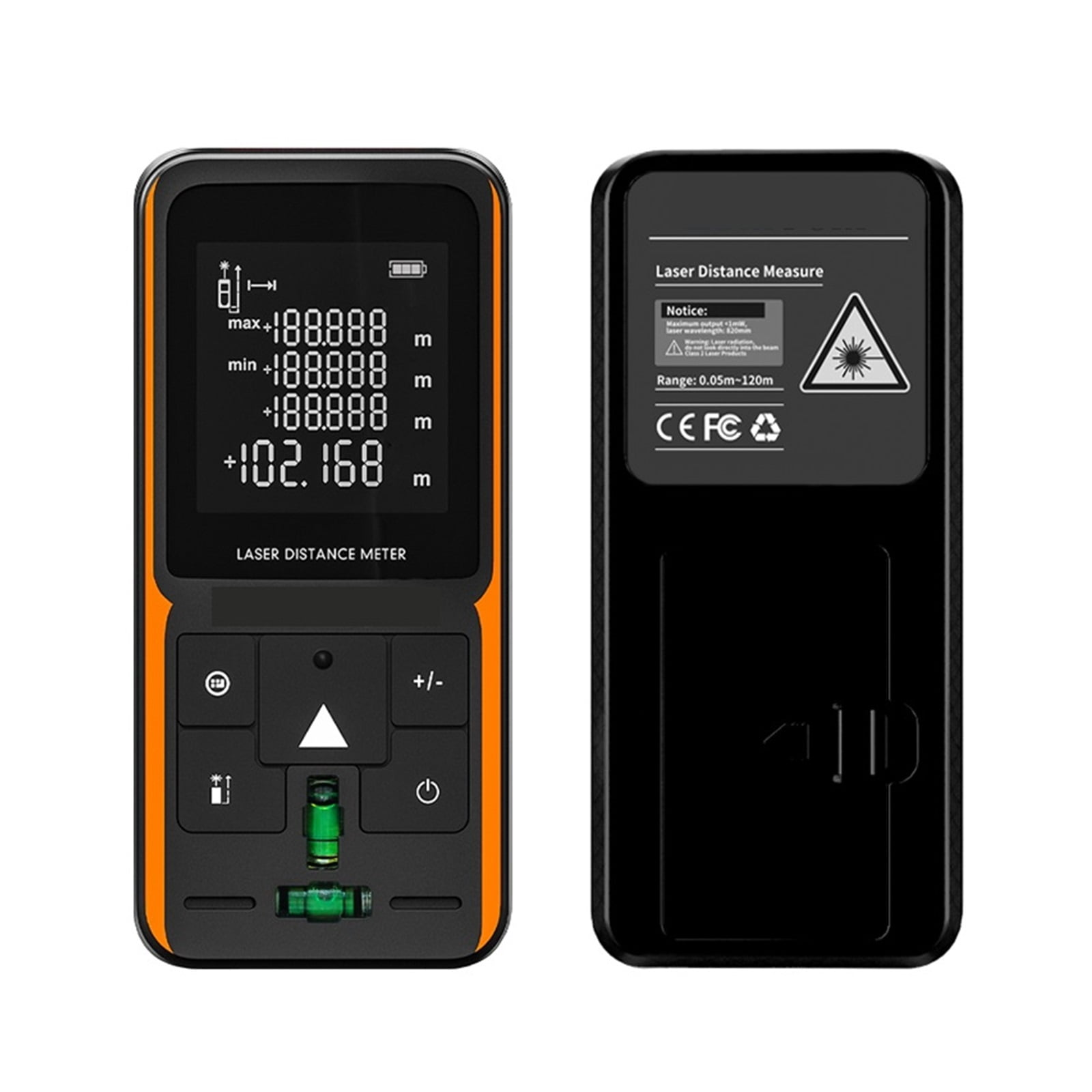 Digital Tape Measure 50M Rangefinder Accurate Distance Meter Construction Roulette Range Finder