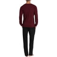 thumbnail image 1 of Babysbule Womens Fall Plus Top Sets Sales Men's Adult Long Sleeved Tops Trousers Button Tracksuit Pyjama Two Set, 1 of 4