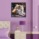 thumbnail image 2 of Con Cuentas Cuadradas 5D DIY Kit Gato Del 35x35cm, 2 of 9
