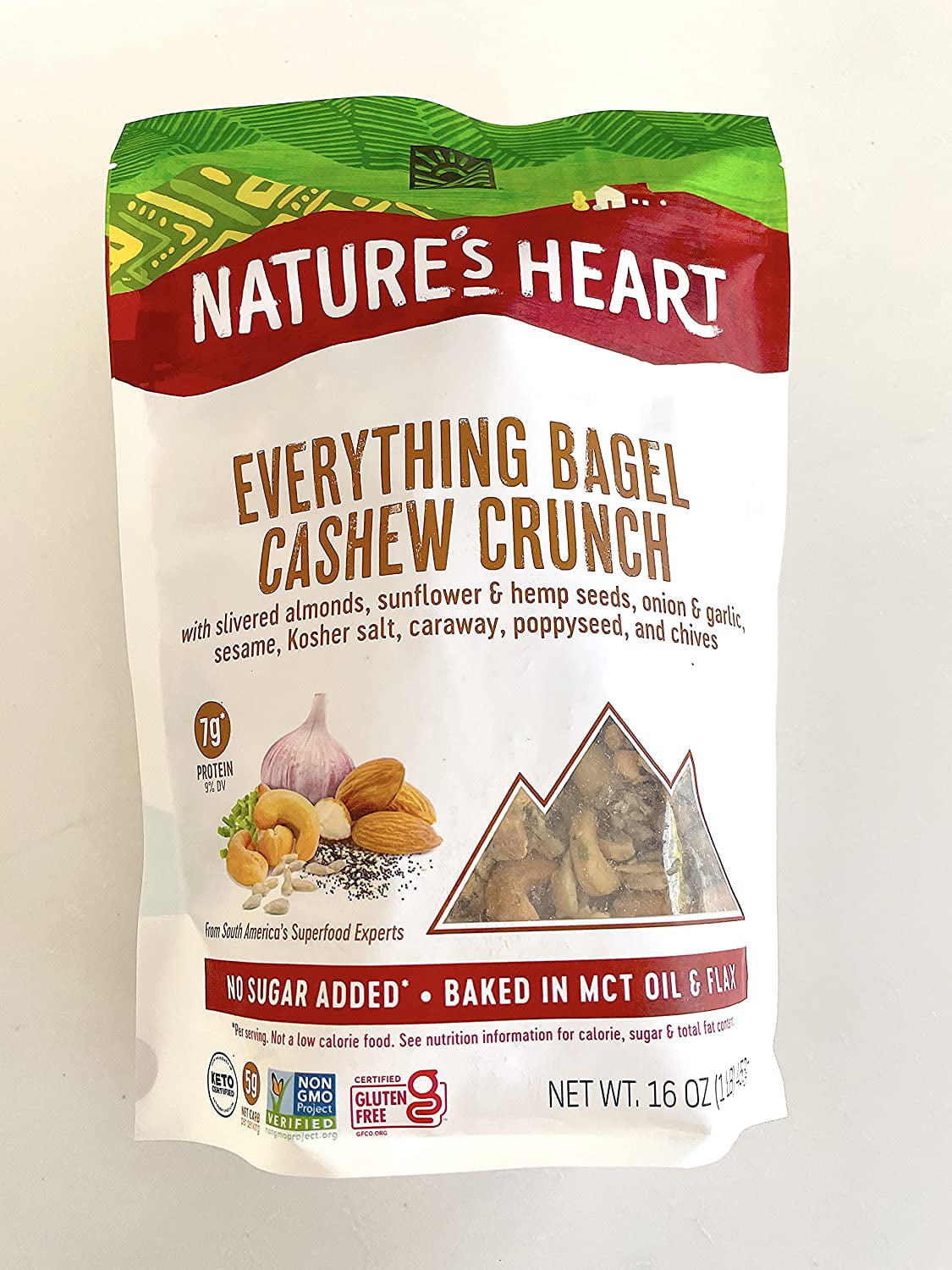 Nature’s Heart Healthy Mixed Nuts Snack Keto, Gluten Free, Vegan