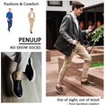 thumbnail image 4 of No Show Socks Men Non Slip Low Cut Thin Socks for Loafers Boat 6 Pairs, 4 of 5
