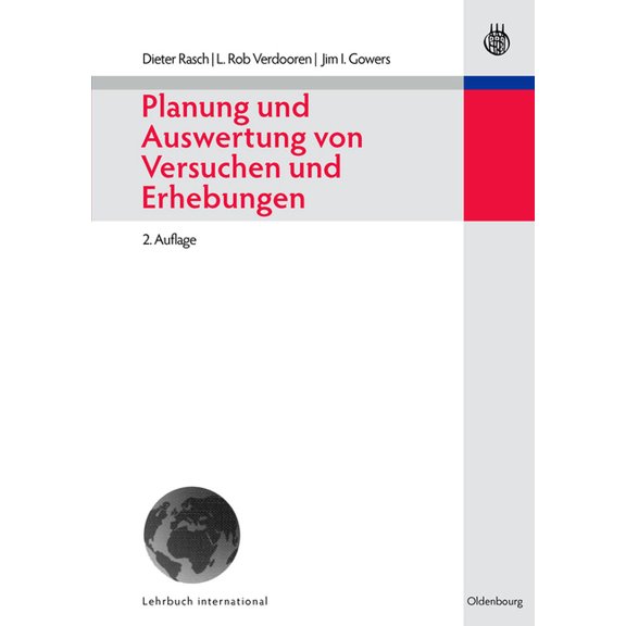 Planung Und Auswertung Von Versuchen Und Erhebungen, (Paperback)