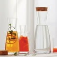 thumbnail image 2 of Bormioli Rocco Ypsilon Cork Top Carafe | 17.5oz (0.5L), 2 of 3