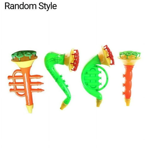 Blow Bubbles Toy Creative Multi-Hole Trumpet Water Soap Blowing Bubbles Outdoor Kids Children Toy