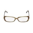 thumbnail image 3 of NEW VERA WANG V175 WOMENS/LADIES DESIGNER FULL-RIM LIGHT BROWN / NUDE AUTHENTIC HAND MADE IN ITALY FRAME DEMO LENSES 52-15-135 EYEGLASSES/SPECTACLES, 3 of 9