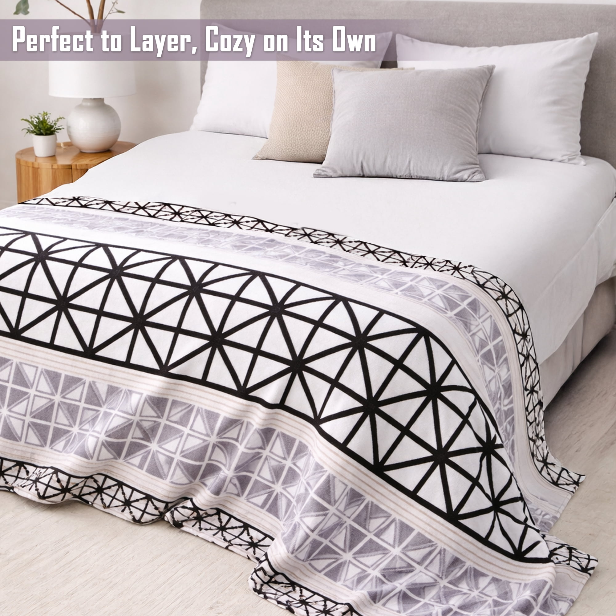 Faith, Hope, Love Home Décor Extra Heavy and Plush Throw Blanket (50" x 70") - Brexton